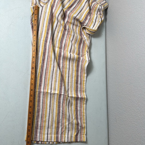 Naturals denim&co linen blend striped pants - Picture 9 of 13